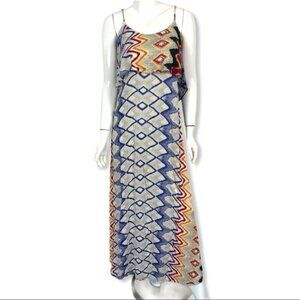 Luxe Apothétique Maxi Dress Medium Summer Boho Resortwear Festival Casual
